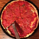 A pizza with no A La Mode