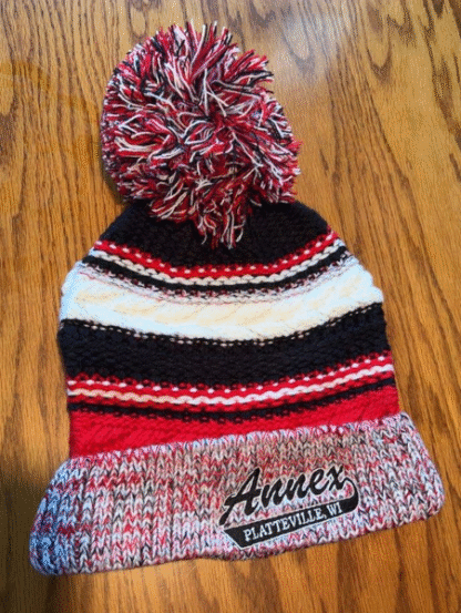 Pom Pom Hat with Annex Logo