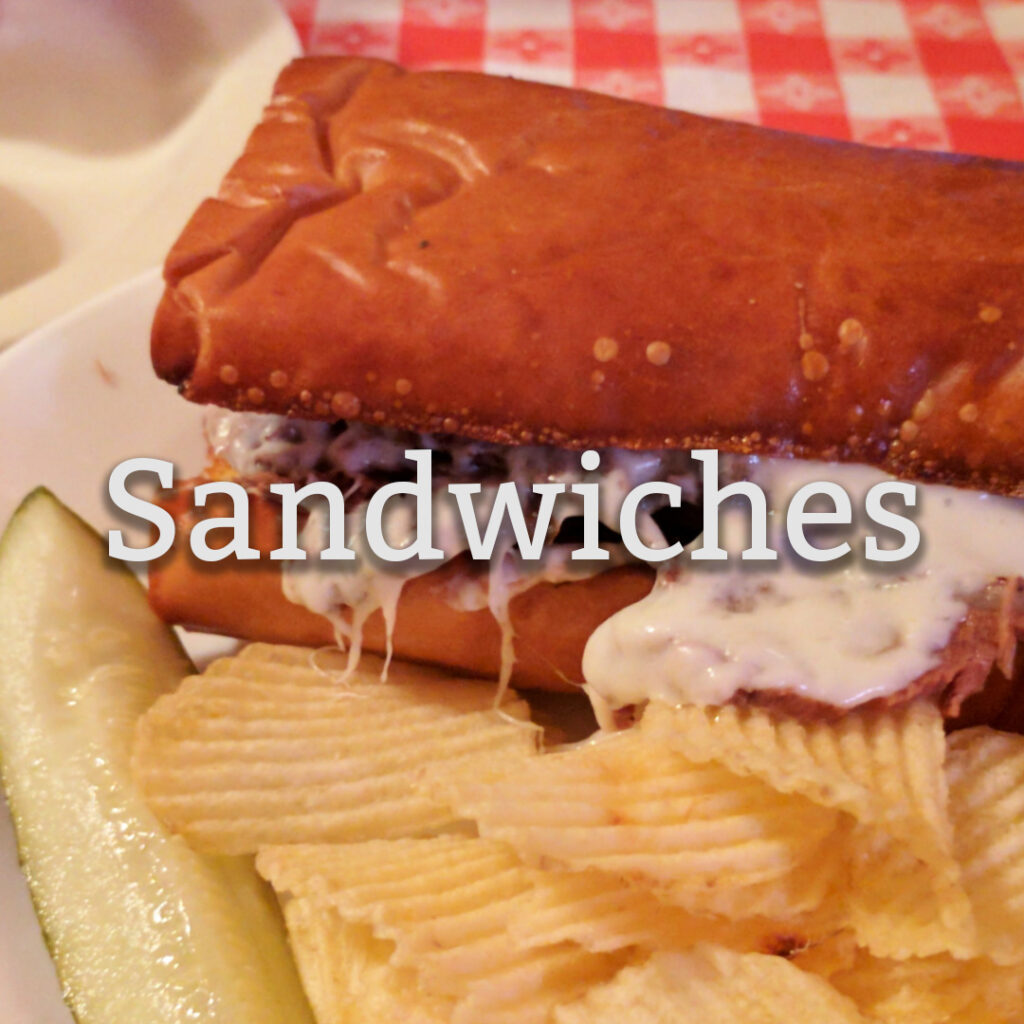 Click to see sandwiches menu